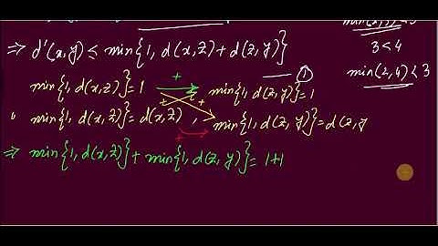 #MTH405 Lecture 28 Part 4 min{1,d(x,y)}-2