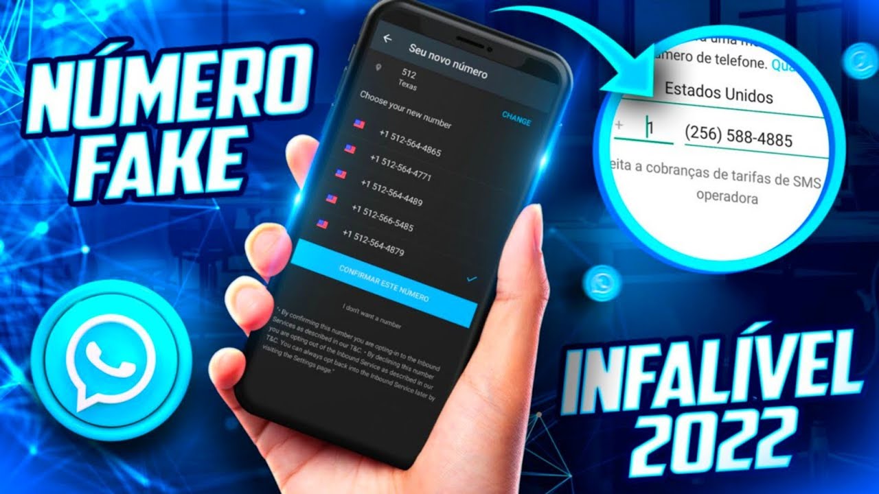 GRÁTIS COMO CRIAR NÚMERO FAKE PARA WHATSAPP SEM CHIP FÍSICO PARA RECEBER SMS (NÚMERO VIRTUAL)