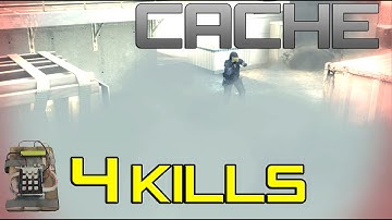 CS:GO - Masterful 4K Cache Bomb Defense