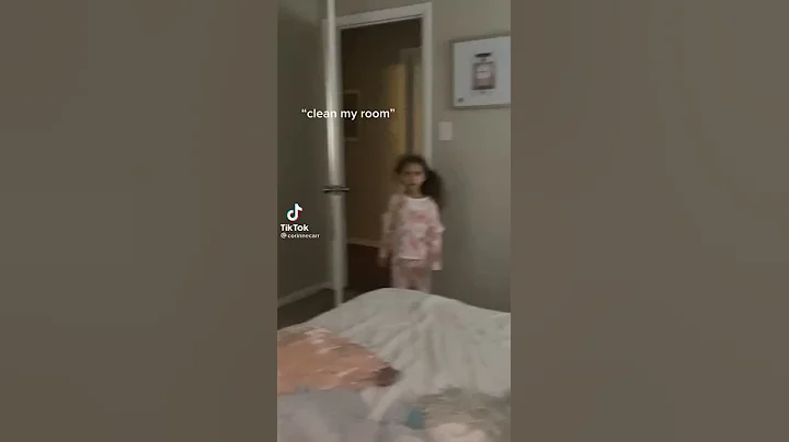 Corinnecarr- Girl yells at mom to clean her room get in there TikTok