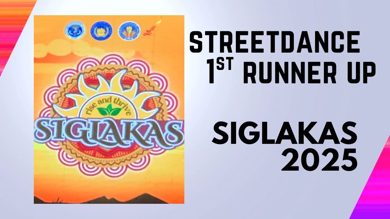 1ST RUNNER UP STREETDANCE COMPETITION SIGLAKAS 2025 FACULTY OF BUSINESS AND MANAGEMENT