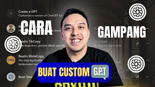 Gak Sampe 1 Menit Bisa Langsung Punya CustomGPT sendiri | Gak Perlu Beli Lagi Custom GPT nya 😱🫡🫠 screenshot 3