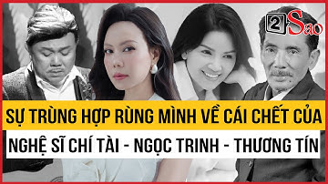 Việt Hương hé lộ sự trùng hợp rùng mình về cái chết Chí Tài - Ngọc Trinh - Thương Tín | TIN GIẢI TRÍ