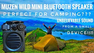 Muzen Audio wild mini Bluetooth speaker...perfect for wildcamping???