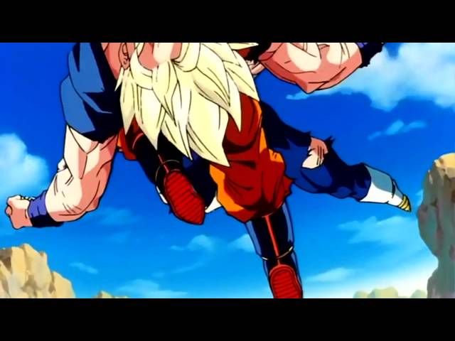 mars . - DBZ - SSJ2 Goku vs Majin Vegeta