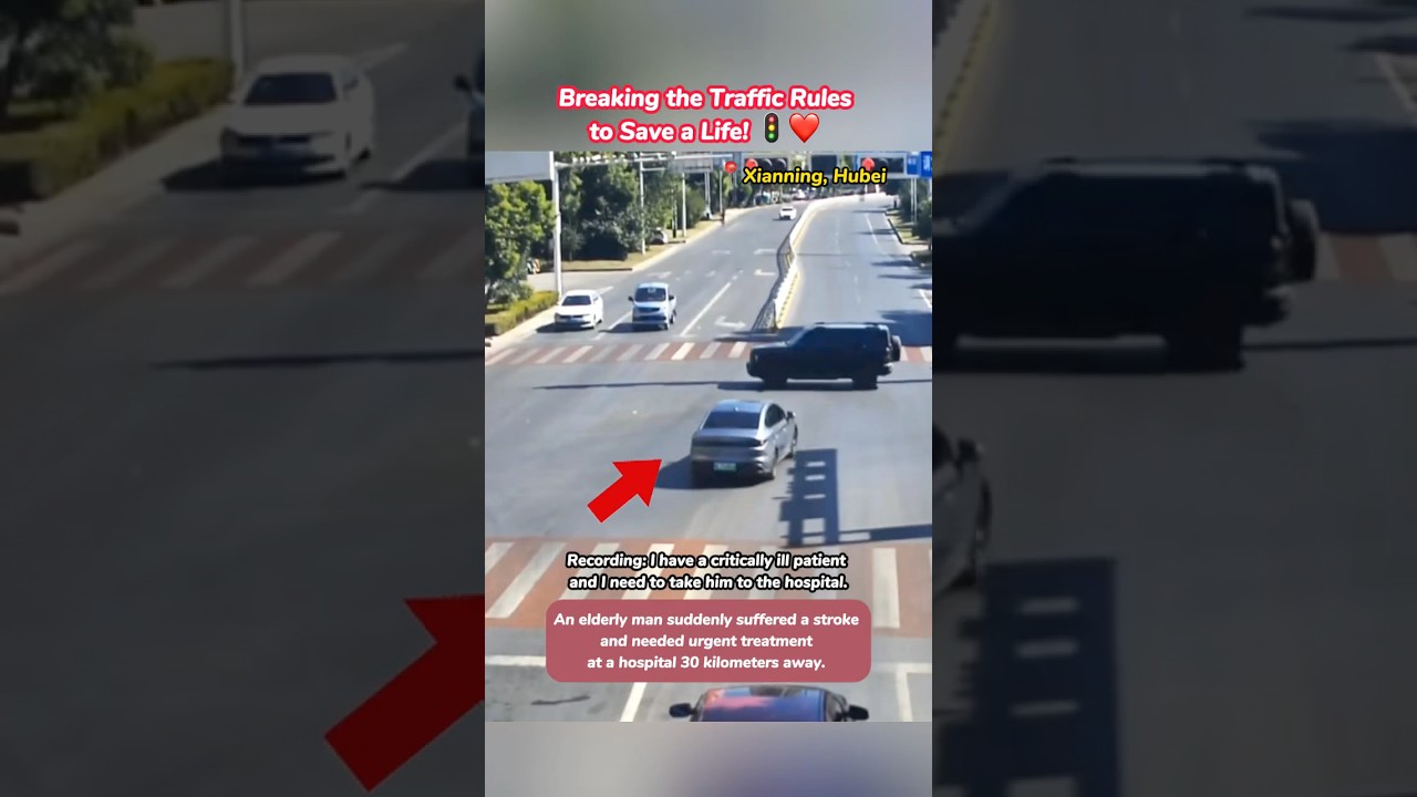 Breaking the Traffic Rules to Save a Life 
