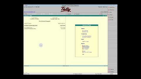 how to create company and Purchase & sale entry in tally in hindi, with basic tips and GST.