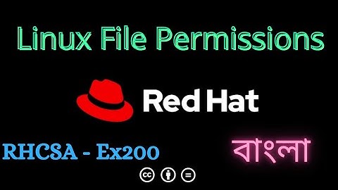 Linux File Permission System | RHCSA Certification | Bangla Tutorial | RHEL 8