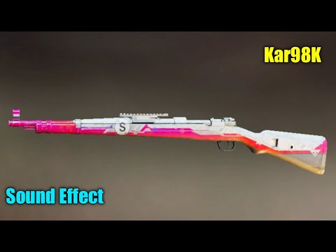 Pubg Kar98K Gun Sound Effect || Pubg Mobile Kar98K Sound
