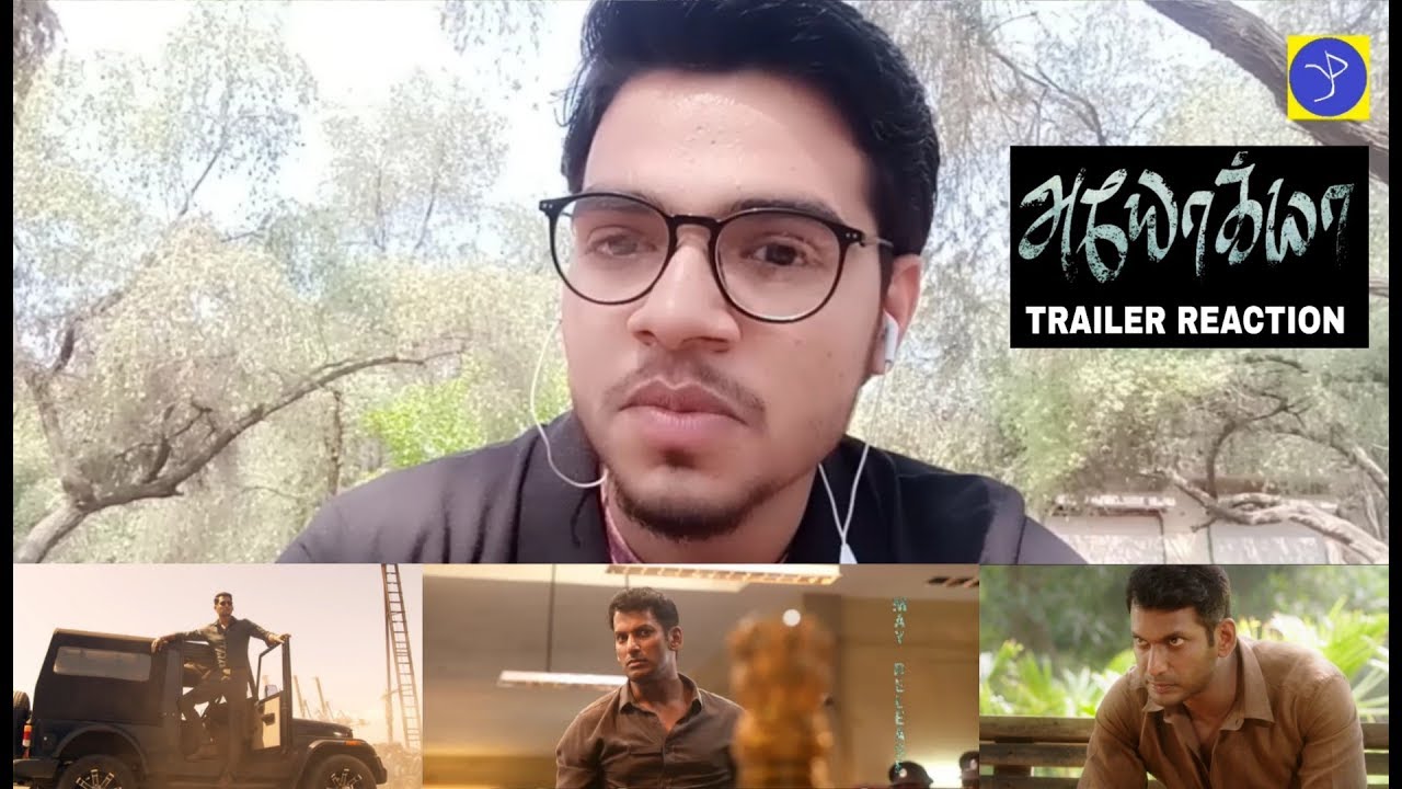 Ayogya Official Trailer Reaction | Vishal, Raashi Khanna, R.Parthiepan | Venkat Mohan