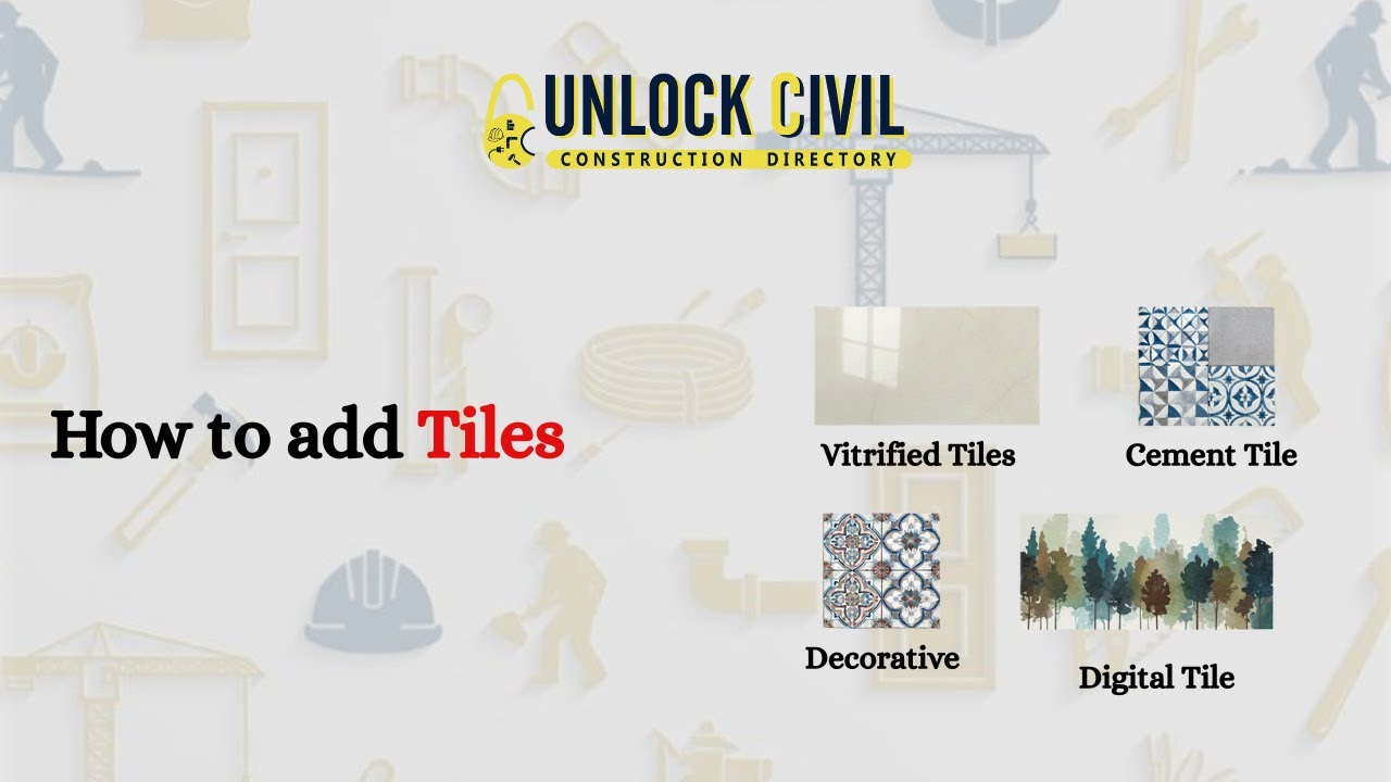 How to Add Tiles on Unlock Civil | Step-by-Step Walkthrough - YouTube