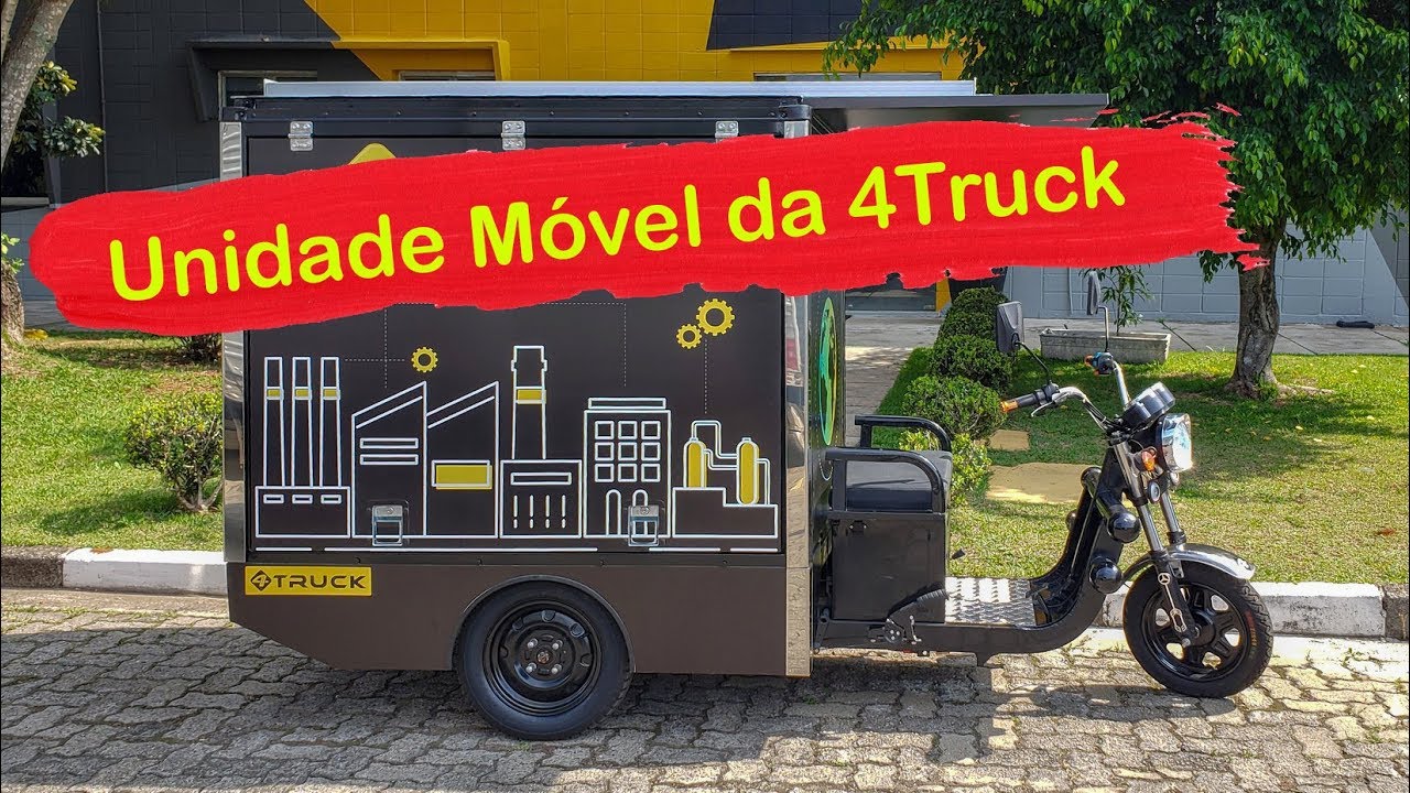 FOOD TRUCK E MUITO MAIS NO TRICICLO 4TRUCK - MTED