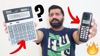 Smartphone - Telephone - Calculator | A Crazy Difference???