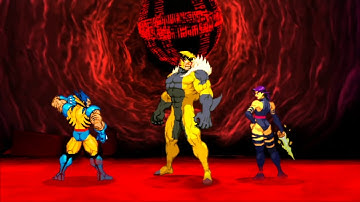 Marvel VS Capcom 2 - Wolverine/Sabretooth/Psylocke - Expert Difficulty Playthrough