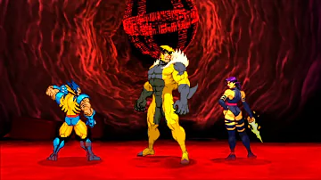 Marvel VS Capcom 2 - Wolverine/Sabretooth/Psylocke - Expert Difficulty Playthrough