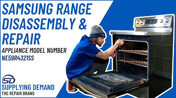 Samsung Range Oven Comprehensive Disassembly and Repair | Appliance Model Number NE59R4321SS