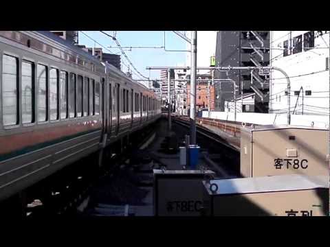 211系宇都宮行き（Ｃ１＋Ａ２５編成）浦和駅発車
