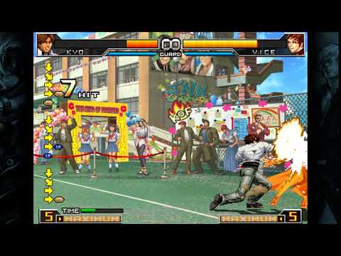 KOF2002UM: Kyo 2bars 50% bnb combo