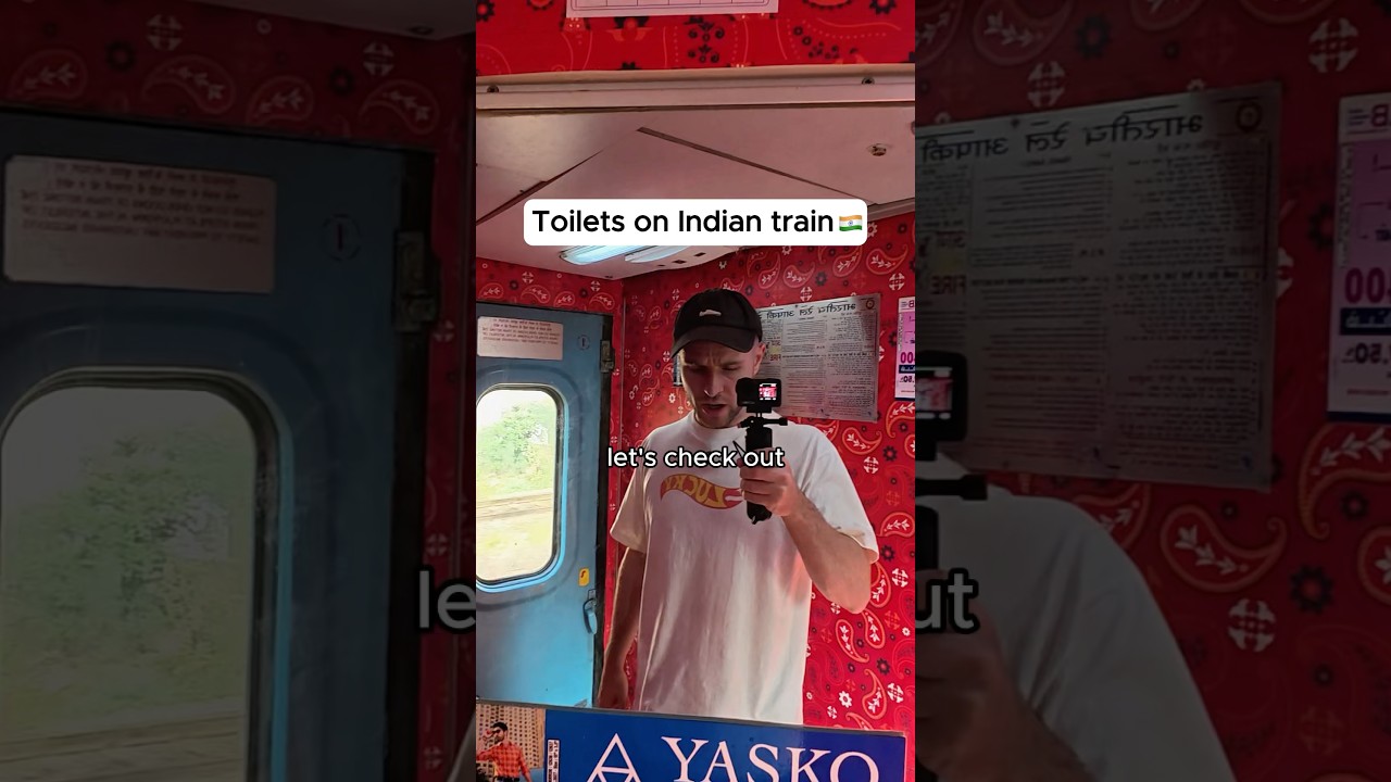 Toilets on India Train  🇮🇳 