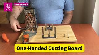  One Handed Cutting Board 'Cook-Helper