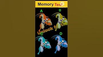 Memory 🤯 test #36 Riddles and puzzles for iq test | #shorts