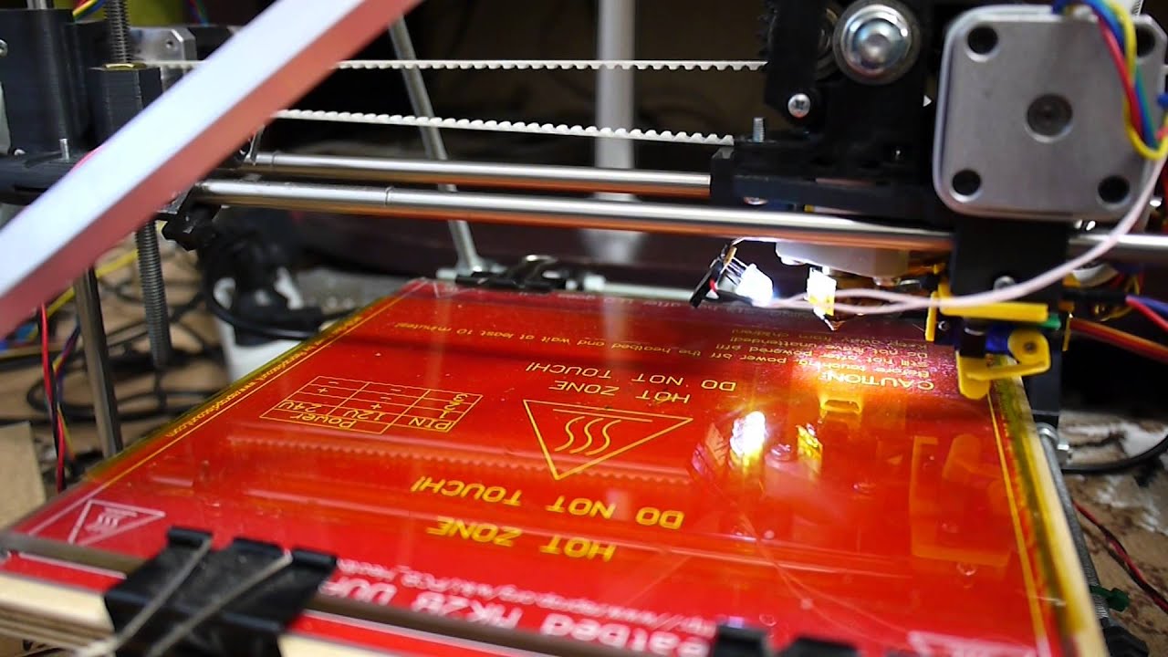 RepRap Bed Auto Leveling - YouTube