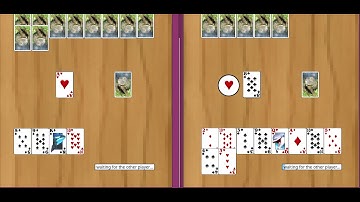 Wild Eights (a virtual card game) prototype