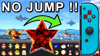 Who Can Go Over The Star Without Jumping ? No Jump Challenge  - Super Smash Bros. Ultimate
