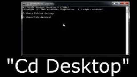 How to Create Folder, Rename Folder, & Remove Folder directories in CMD Wi 144p