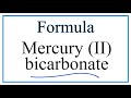 Chemical Properties of Mercury Compounds