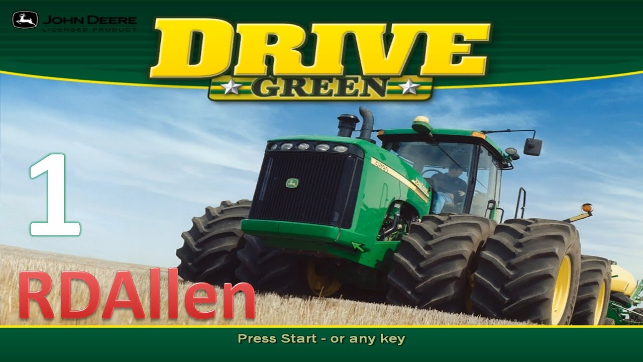 John Deere Drive Green E1 Go Green or Go Home! YouTube