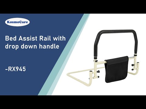 KosmoCare Bed Assist Rail with Drop Down Handle - Features