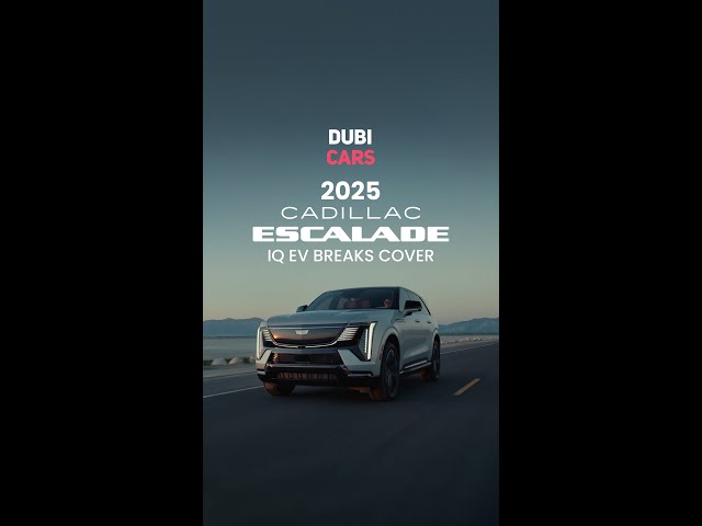 2025 Cadillac Escalade IQ Breaks Cover