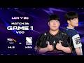 HLE vs KRX | Match 36 Game 1 | 2026 LCK