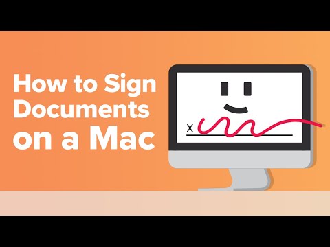 How To Sign Documents On A Mac