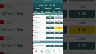 Lei̇cester Ci̇ty - Man. Uni̇ted 1 Eylük Perşembe İddi̇a Tahmi̇ni̇