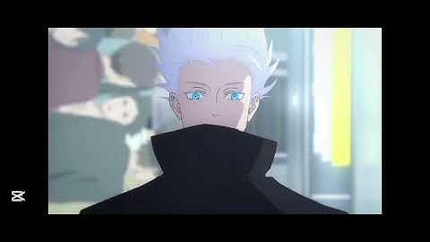 Prototype edit of gojo.  I mistakely deleted the main clip thast why it