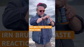 IRN BRU FIRST TASTE REACTION! We reacting to soda now…we ain’t mad about it! #irnbru #tastetest