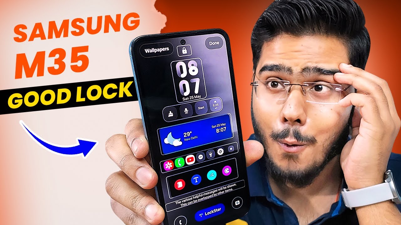 Unlock Samsung M35 Full Power with Good Lock! (One UI 7)