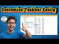 How To Change Taskbar In Windows 10 | Resize &amp; Customize (2026)