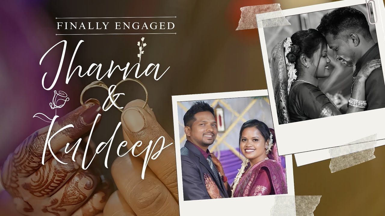 💍 ENGAGEMENT VIDEO|JHARNA AND KULDEEP ARPIT@Geet Gate Rahbu | Vocal by 
