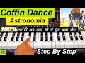Coffin dance on piano with notes  astronomia piano tutorial  coffin dance piano cover  tutorial