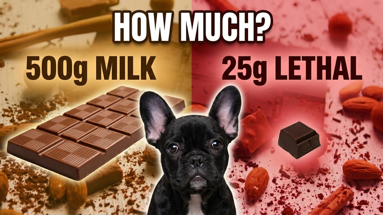 How much chocolate can kill a dog - YouTube