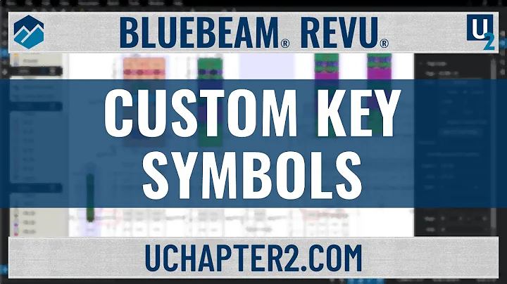 Bluebeam Revu'da Özel Vuruş Anahtar Sembolleri Nasıl Oluşturulur?