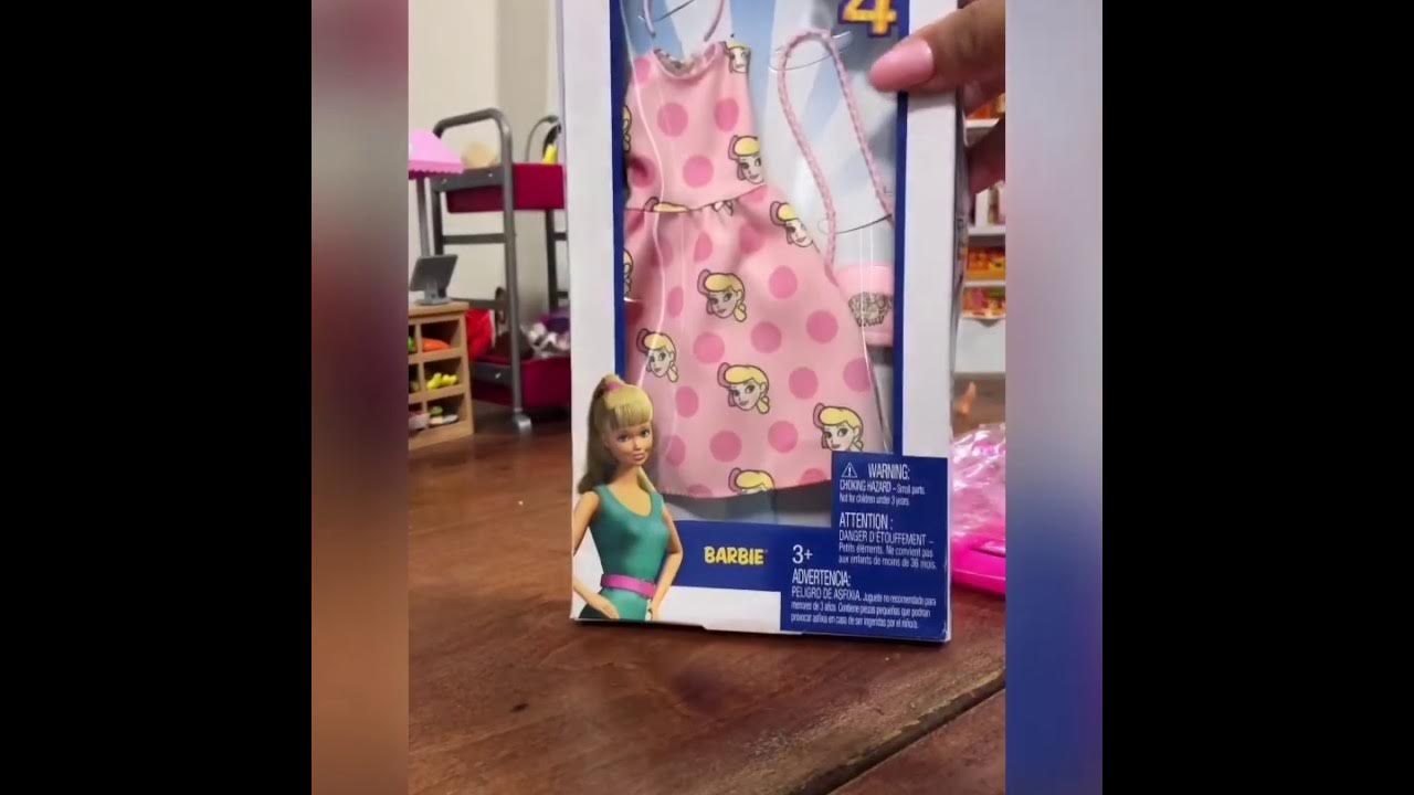 Amazon Barbie bed and Toy story Barbie dress - YouTube