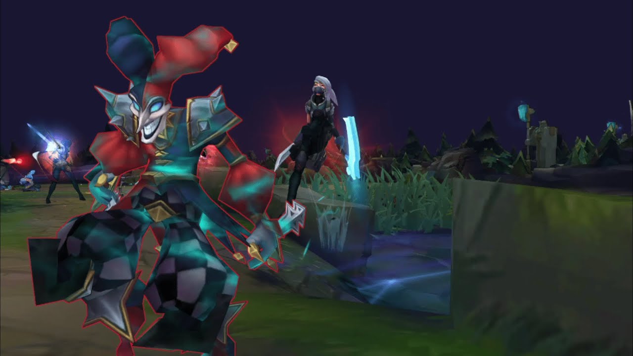 Drop Kicking Shaco - Akali Vs Fiora - League of Legends