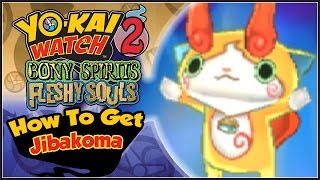 Yo-Kai Watch 2 - How To Get Jibakoma With QR Code! [YW2 Tips & Tricks]