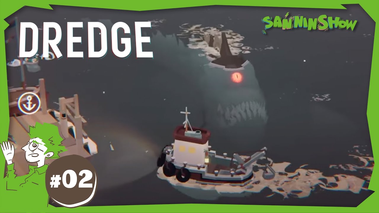 #2  夜になると何かに襲われる不気味な釣りゲー【DREDGE】