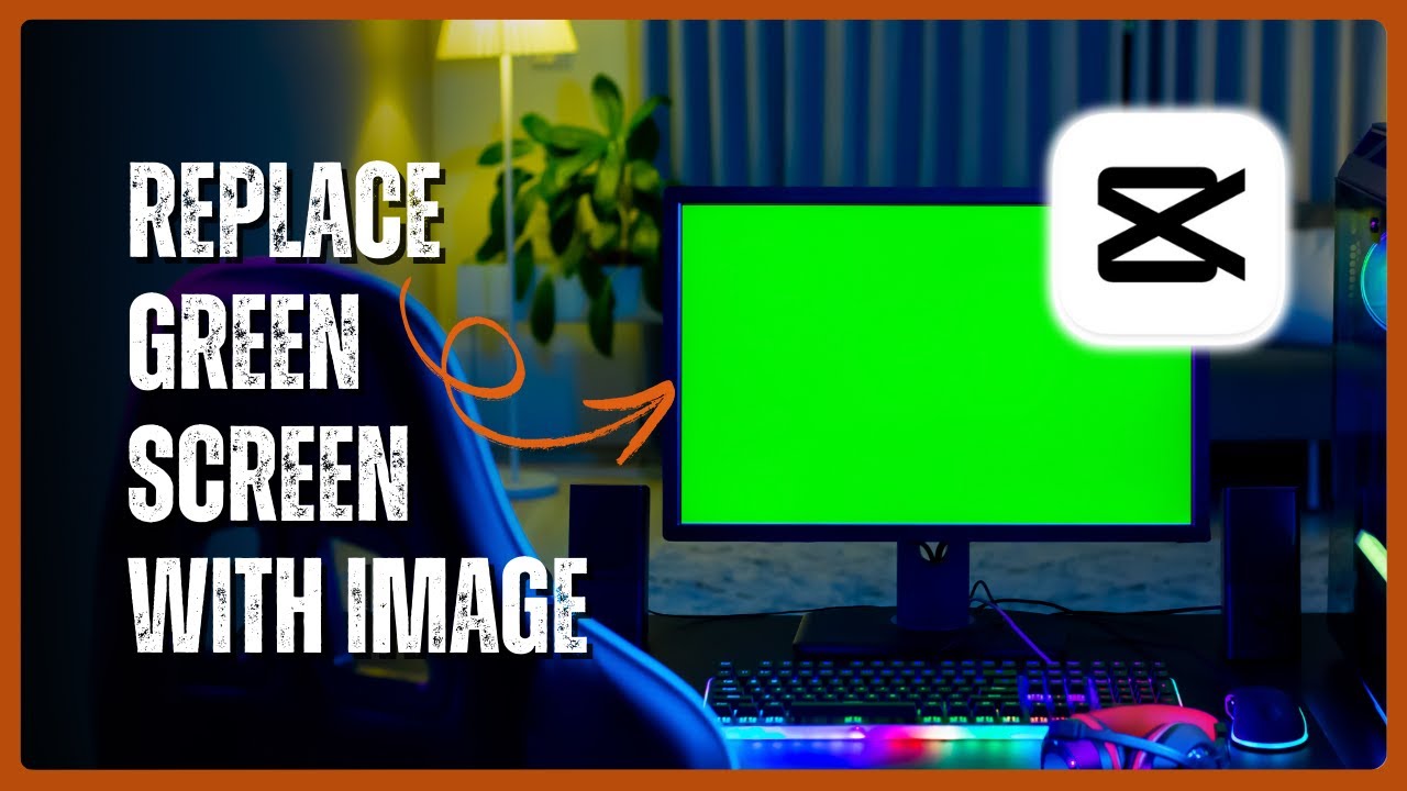 Как удалить зеленый экран и добавить изображение в CapCut на ПК