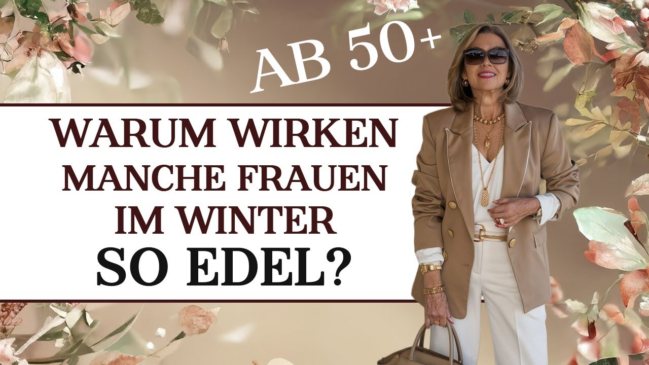 Diese 6 Winter-Anpassungen lassen Frauen 50+ sofort elegant & attraktiv wirken